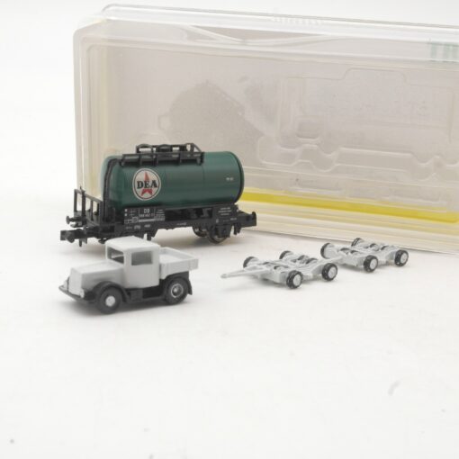 Minitrix N 15124 Kesselwagen DEA mit Kaelble & Culemeyer der DB in OVP RR4131