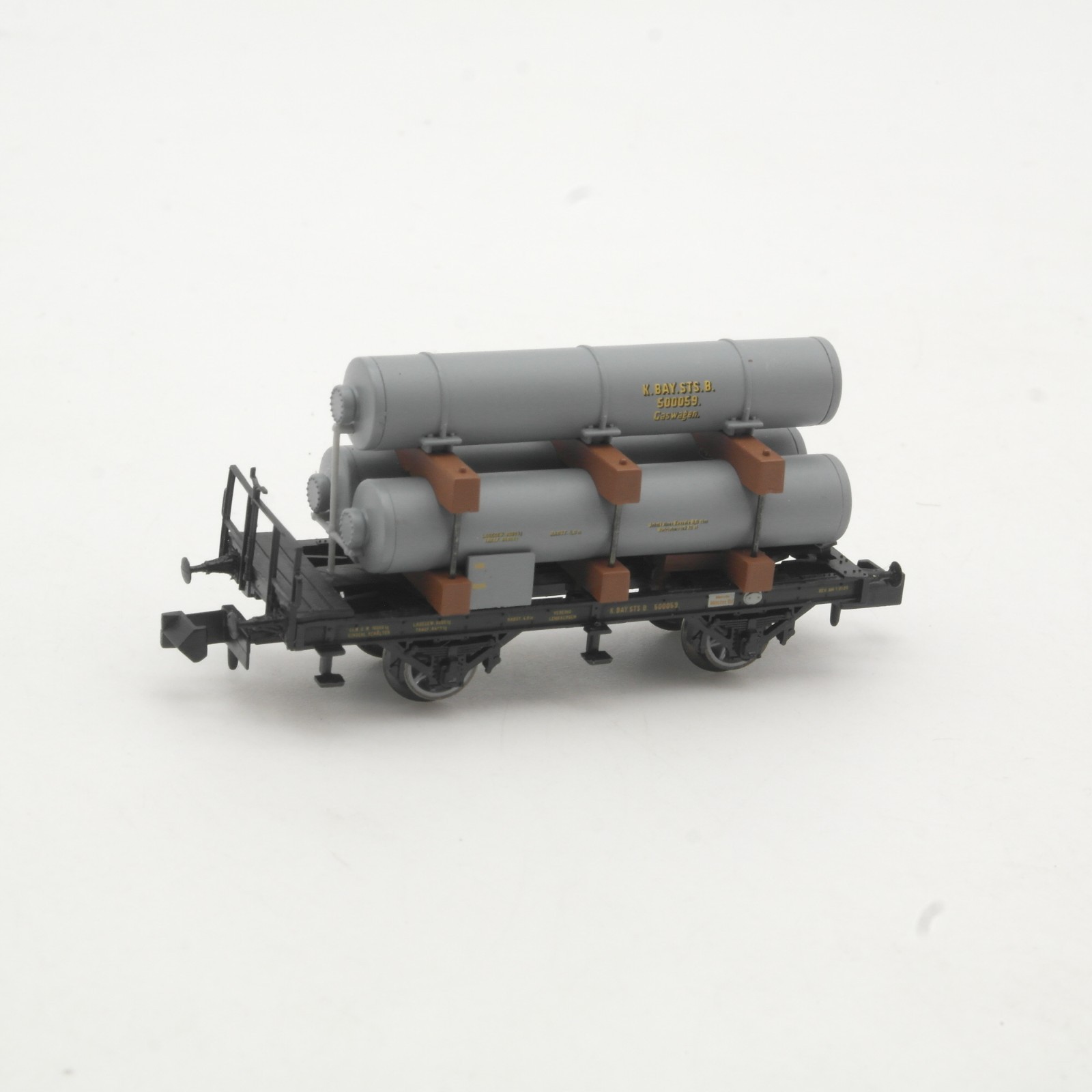 Minitrix N 15135 Gaswagen der K.Bay.Sts.B. RR5089 o.