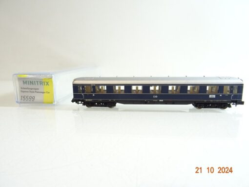 Minitrix N 15599 F Zug Personenwagen 1.Kl. der DB in OVP PR3361