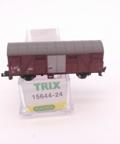 Minitrix N 15644-24 dedeckter Güterwagen in OVP RT5886
