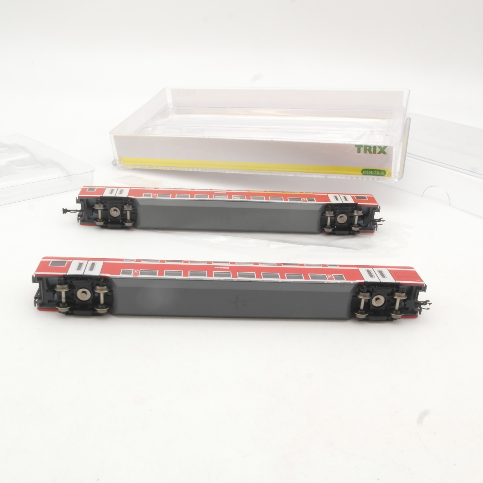 Minitrix N 15865 Set Doppelstockwagen der DB AG in OVP RR5309 – Bild 5