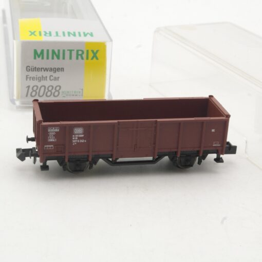 Minitrix N 18088 offener Güterwagen der DB in OVP RR3560