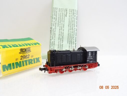 Minitrix N 2962 Diesellok V 36 208 der DB in OVP JL610