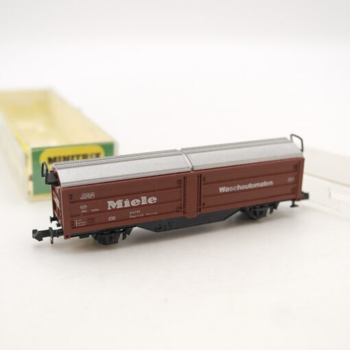 Minitrix N 3167 Schiebewandwagen Miele der DB in OVP QR1696 – Bild 3