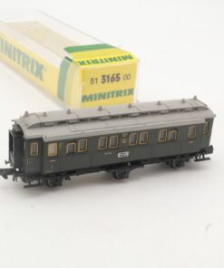 Minitrix N 51 3165 00 Personenwagen 3. klasse der DRG in OVP RR5324