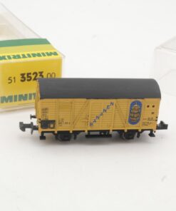 Minitrix N 51 3523 00 Kühlwagen Bananen der DB in OVP RR5345