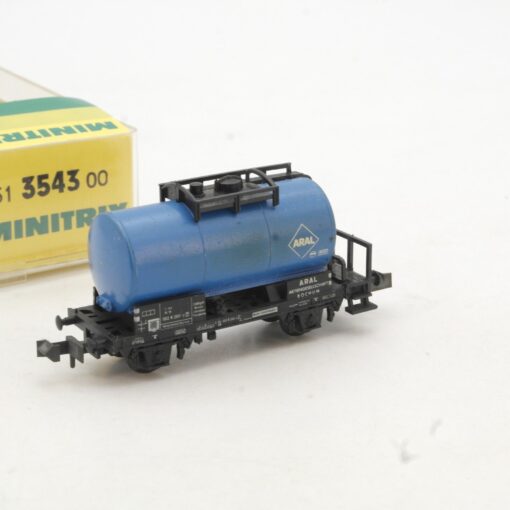 Minitrix N 51 3543 00 Kesselwagen Aral, siehe Bilder in OVP QR3187 – Bild 3