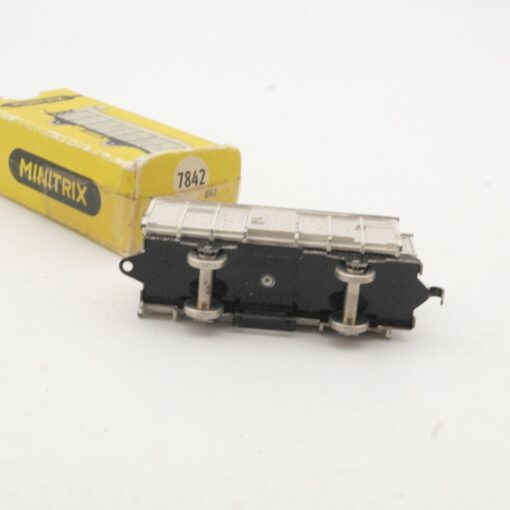 Minitrix N 7842 gedeckter Güterwagen mit Bremserhaus in OVP RR207 – Bild 4