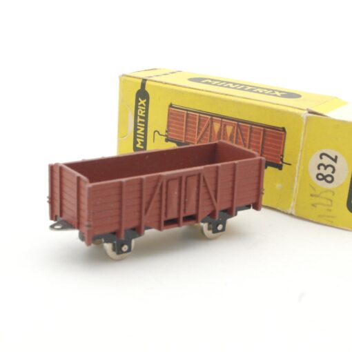 Minitrix N 832 Hochbordwagen der DB in OVP RR203