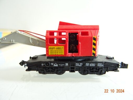Minitrix N  Bahnkran der DB in EVP PR3440 – Bild 4