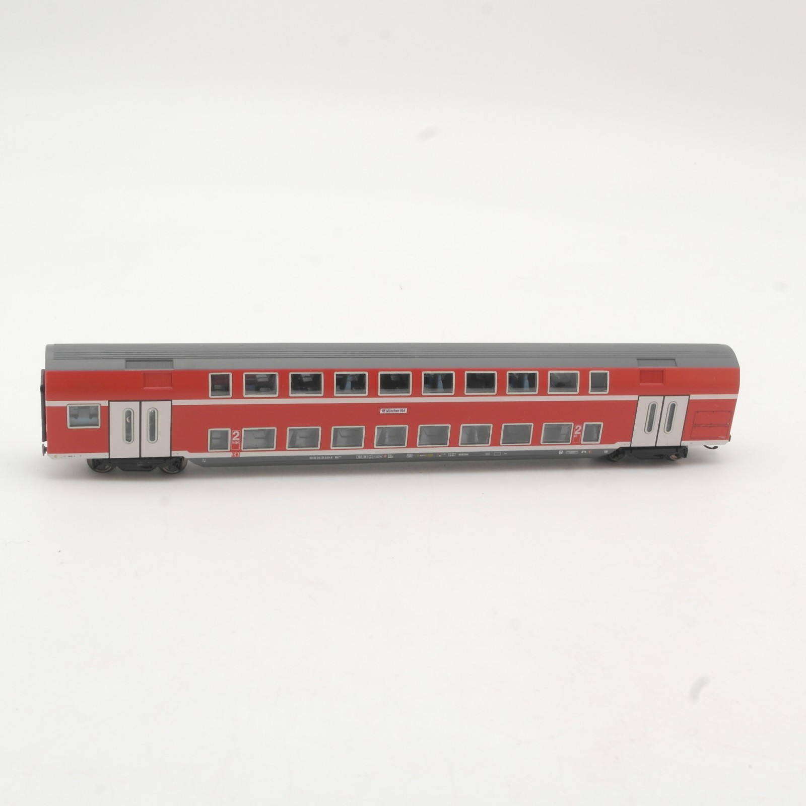 Minitrix N Doppelstockwagen Regio 2. Klasse der DB RR5062 o. – Bild 3