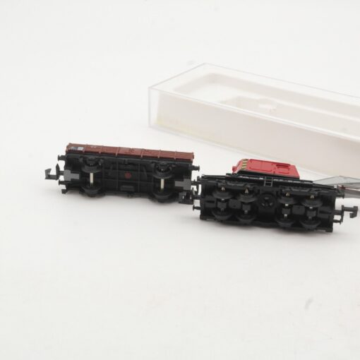 Minitrix N Kranwagen mit Beiwagen der DB in EVP QR7968 – Bild 4