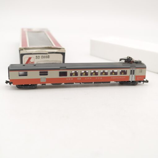 Minitrix N Personenwagen Restaurant der SBB CFF in EVP RR2276 – Bild 3