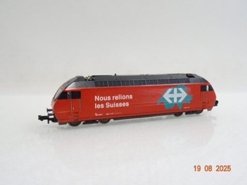 Minitrix N aus 11418 Schweiz E-Lok Re 4/4 460 035-9 der SBB in EVP JL2455