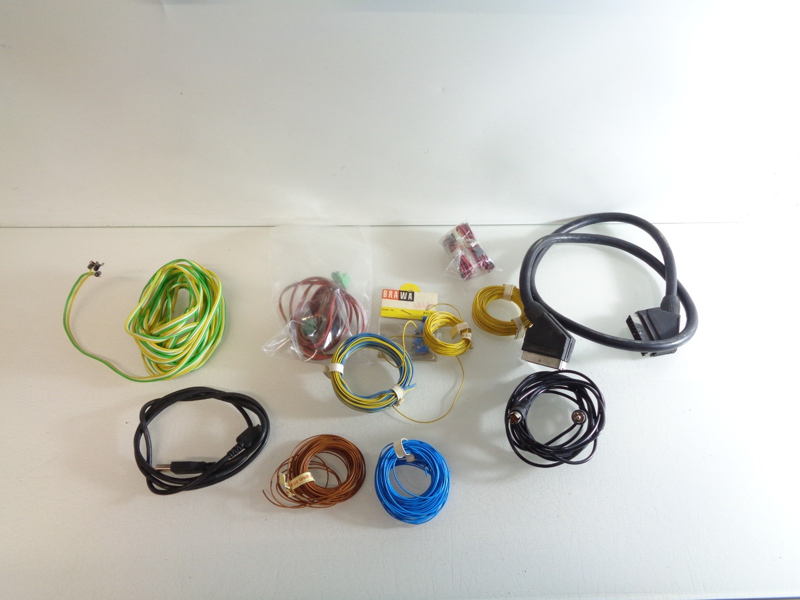 Modellbahn Konvolut Kabel siehe Foto PK1748 o.