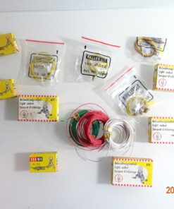 Modellbahn Konvolut Kabel u. Beleuchtung siehe Foto CK6868 o.