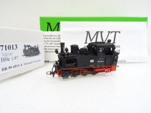 Modellbau Veit H0e 71013 Dampflok BR 99 4511-4 der DR Jöhstadt in OVP LE2468