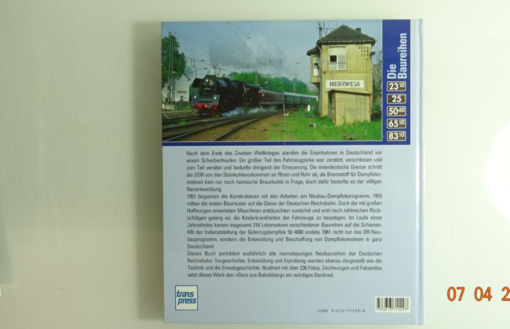 Neubau Dampfloks der Deutschen Reichsbahn siehe Foto CK7302 o. – Bild 3