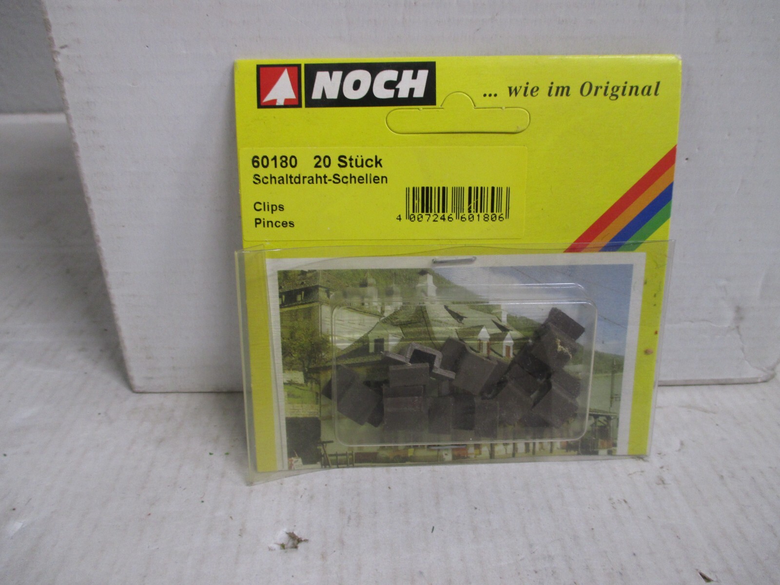Noch 60180 Schaltdraht-Schellen 9 Stück m.OVP  WW877