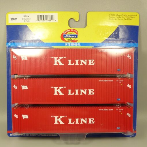 Noch Spur H0 1:87 28861 K-Line 45´ Container 3er-Pack in OVP EX7067