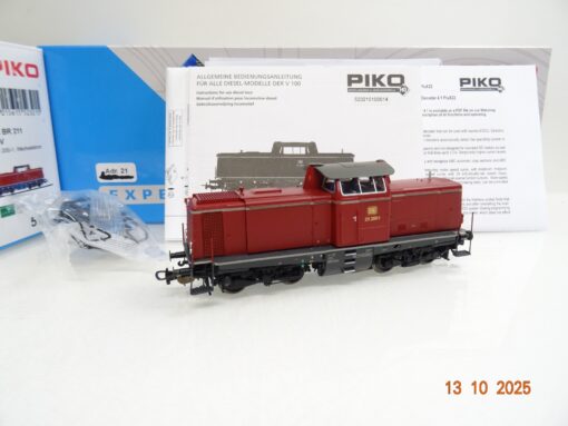 Piko H0 52321 AC Diesellok BR 211 200-1 der DB mfx Digital in OVP JL3537