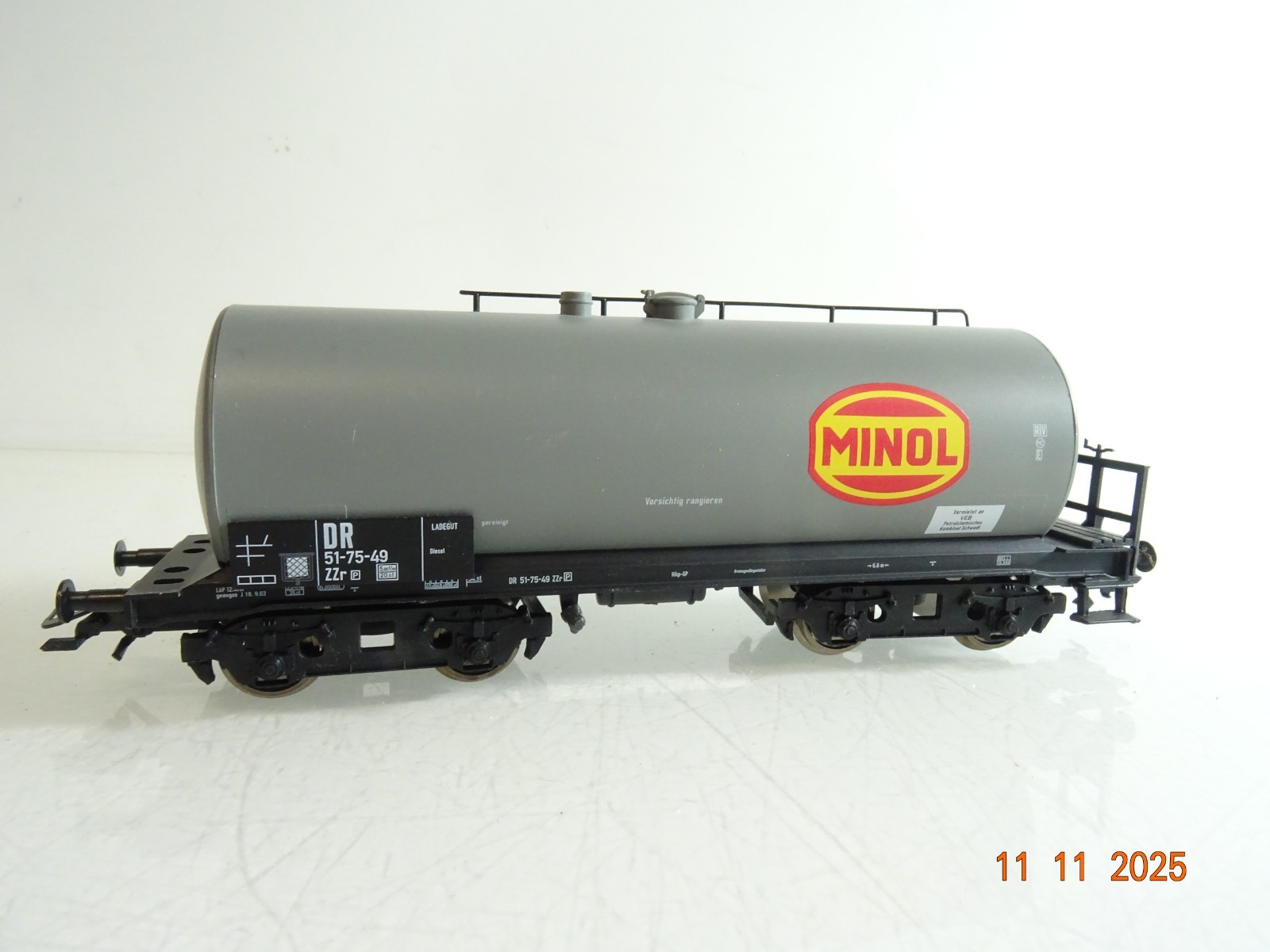 Piko H0 54498 Kesselwagen MINOL der DR RR4510 o. – Bild 3
