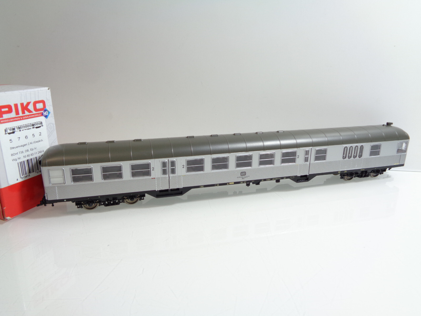 Piko H0 57652 Steuerwagen Silberling 2.Kl. mit Gepäckabteil der DB in OVP JD5812
