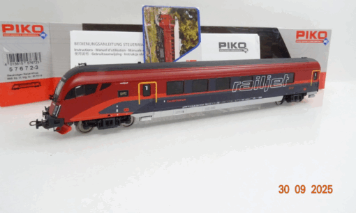 Piko H0 57672-3 Steuerwagen Railjet der ÖBB in OVP JL3296