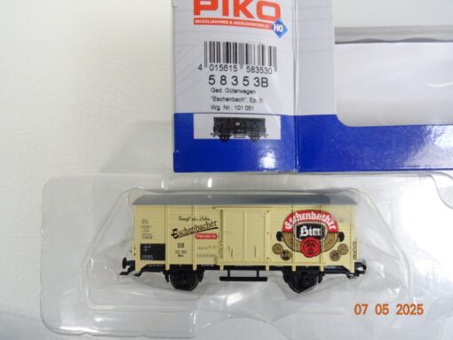 Piko H0 58353 A/B/C Bierwagen-Set 3 tlg.  der DB in OVP PR7438 – Bild 3