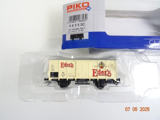 Piko H0 58353 A/B/C Bierwagen-Set 3 tlg.  der DB in OVP PR7438 – Bild 5