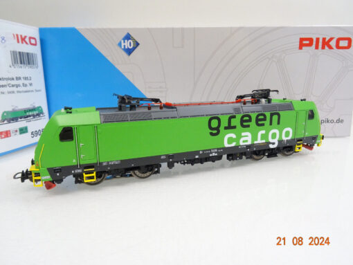 Piko H0 59057 AC E-Lok 5406 Green Cargo Sound Digital in OVP LE5392