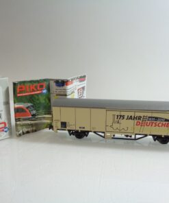Piko H0 95858 AC Gedeckter Güterwagen 175 Jahre Deutsche Eisenbahn in OVP F1158