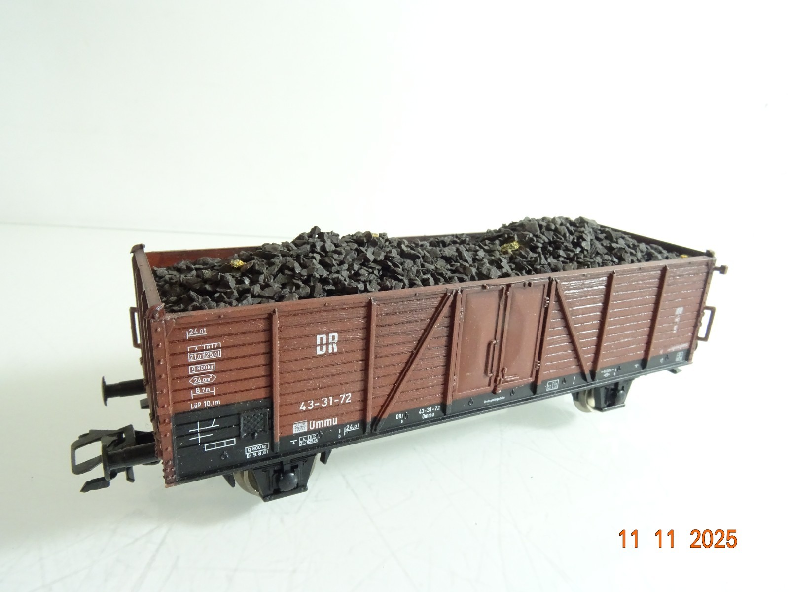 Piko H0 offener Güterwagen mit Ladung der DR, siehe Foto RR4486 o. – Bild 3