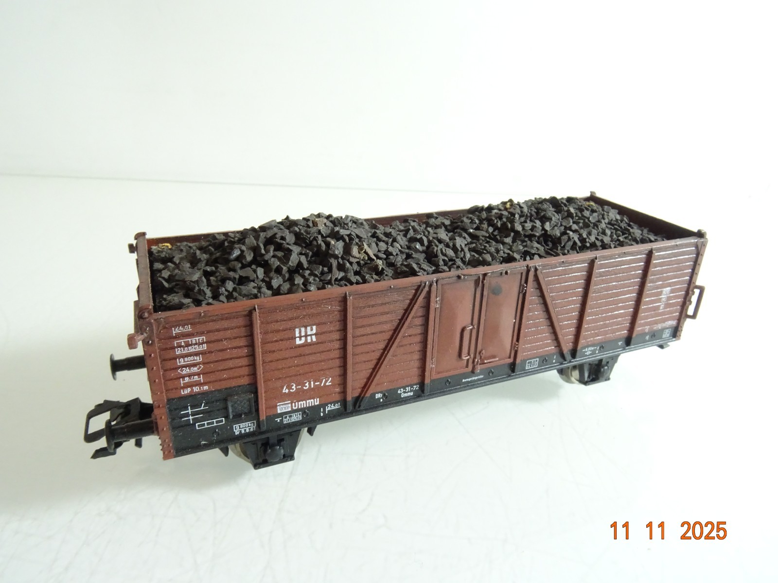 Piko H0 offener Güterwagen mit Ladung der DR, siehe Foto RR4486 o.