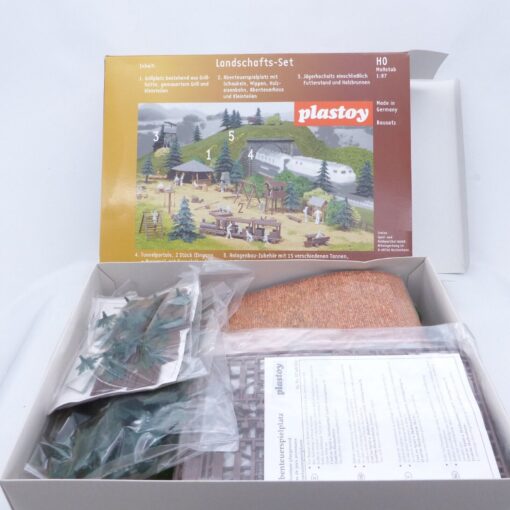 Plastoy H0 5 Bausätze Landschafts-Set in OVP EX5732 – Bild 3