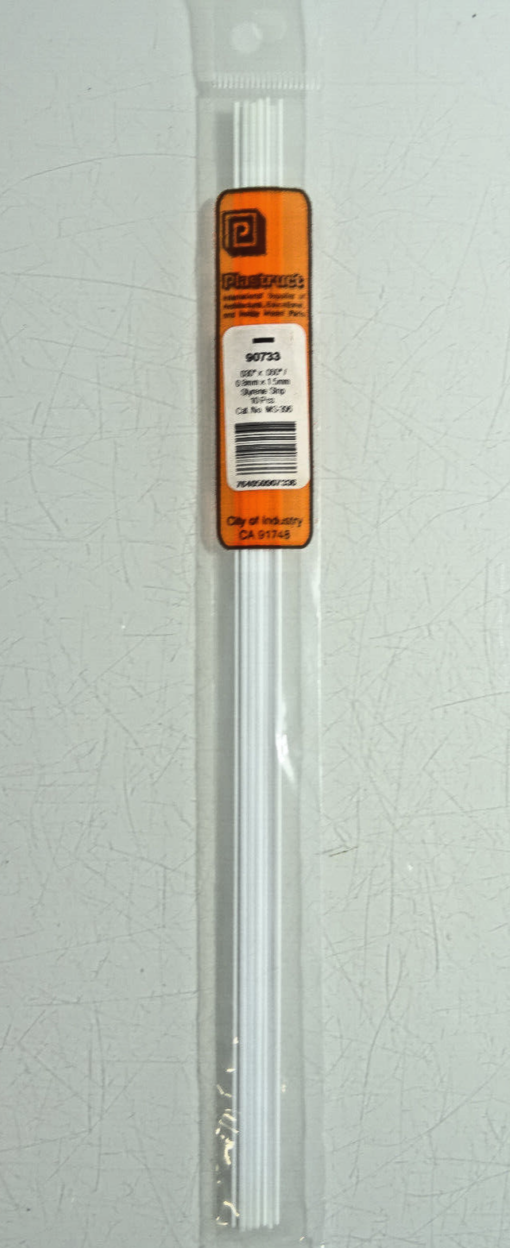 Plastruct Styrene 90733 Strip 10Stück siehe Foto in OVP CK232