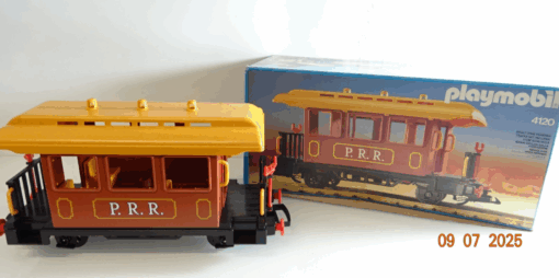 Playmobil 4120 Personenwaggon P.R.R. Western Wagen siehe Foto in OVP CK9494
