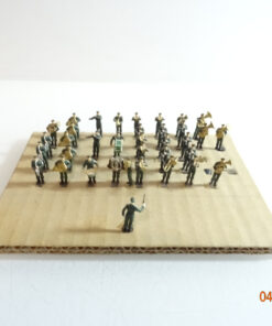 Polizei/Militärkapelle H0 Figuren siehe Foto CK4629 o.