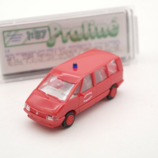 Praline 1:87 5504 Renault Espace Sapeurs Pompiers in OVP RI1515