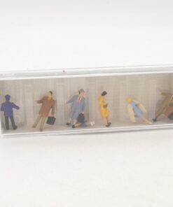 Preiser 1:87 10029 Figuren An der Bahnsteigsperre neuwertig in OVP RG9087
