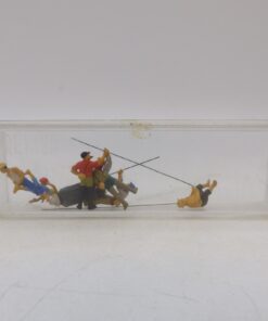 Preiser (?) 1:87 H0 - Figuren-Set: Angler und ein Schäfer, in OVP EB8700