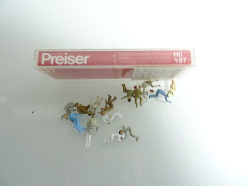 Preiser H0 14400 Sitzende Reisende in OVP CK978 – Bild 3