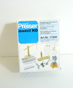 Preiser H0 16335 Fahrer und Beifahrer für Lkw u. Pkw unbemalt in OVP CK2363
