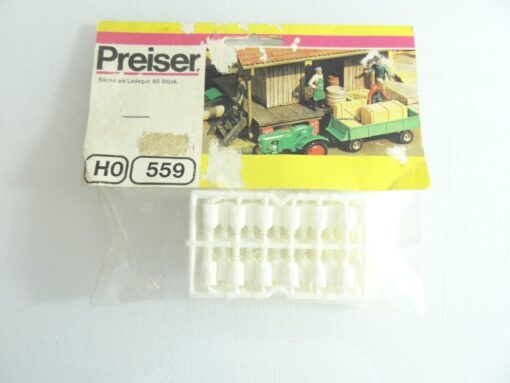 Preiser H0 559 Säcke als Ladegut 60 Stück in OVP RR1454