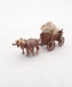 Preiser H0 Gespann mit Anhänger und Ladung RR1939 o.