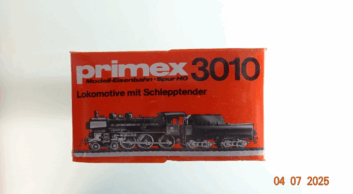 Primex H0 3010 Lok mit Schlepptender Leerverpackung siehe Foto CK9357