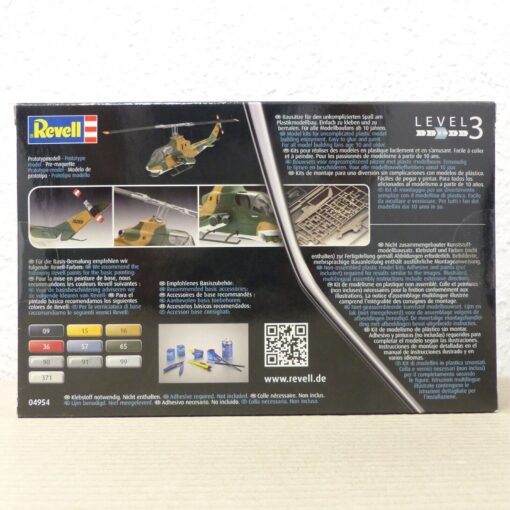 Revell 1:100 04954 Militärhubschrauber Bell AH-1G Cobra in OVP EX2979 – Bild 3