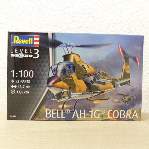 Revell 1:100 04954 Militärhubschrauber Bell AH-1G Cobra in OVP EX2979