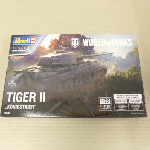 Revell 1:72 Bausatz-Nr.: 03503 Tiger II / Königstiger, in OVP EX2728