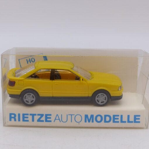 Rietze 1:87 Nr.: 10430 Audi Coupé S2 gelb, in OVP EB4928 – Bild 4